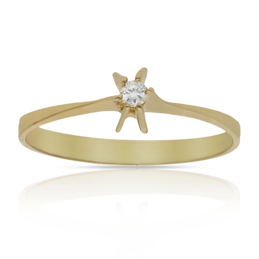 SORTIJA ORO 18KL CIRCONITA