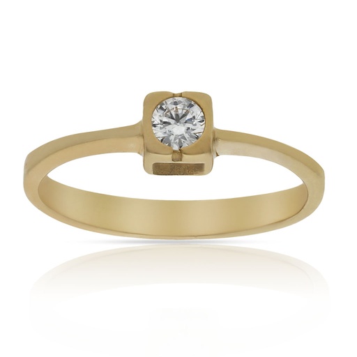 SORTIJA ORO 18KL CIRCONITA