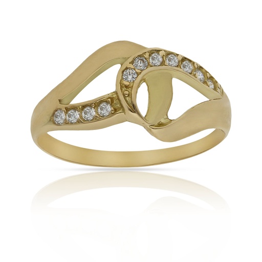 SORTIJA ORO 18KL CIRCONITAS