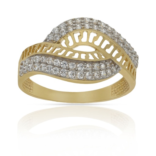 SORTIJA ORO 18KL CIRCONITAS