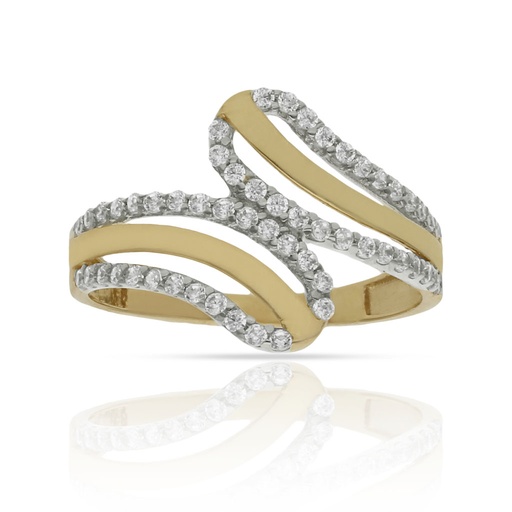 SORTIJA ORO 18KL CIRCONITAS