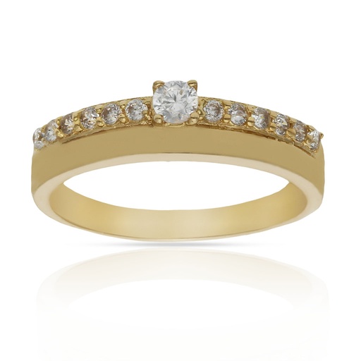 SORTIJA ORO 18KL CIRCONITAS