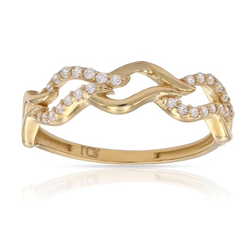 SORTIJA ORO 18KL CIRCONITAS