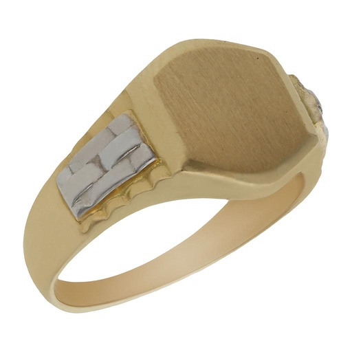 SELLO ORO 18KL BICOLOR