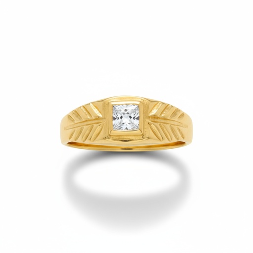 SOLITARIO ORO 18KL BEBE