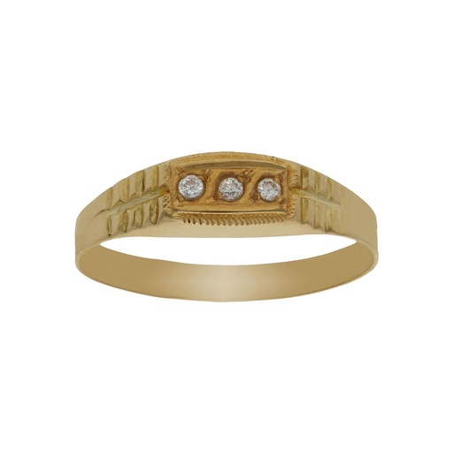 TRESILLO ORO 18KL BEBE CIRCONITAS