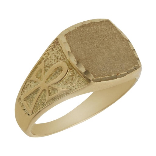 SELLO ORO 18KL CRUZ DE LA VIDA