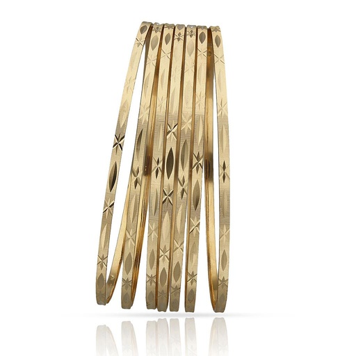 SEMANARIO ORO 18KL TALLADO - 2.50MM