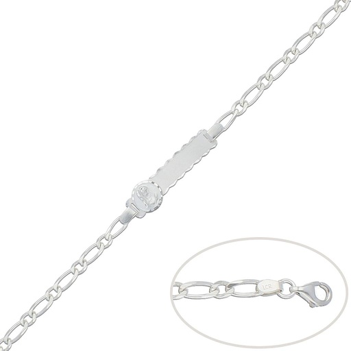 PULSERA PLATA 925M 1X1