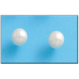[AG1224] PENDIENTES PLATA 925MM PERLA SHELL - 8MM