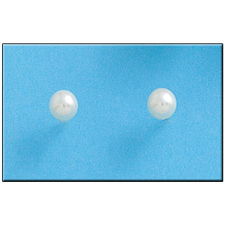 [AG1227] PENDIENTES PLATA 925MM PERLAS SHELL - 5MM