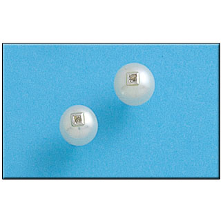 [AG1269] PENDIENTE PLATA 925MM PERLA SHELL