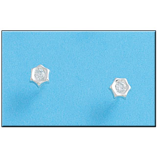 [AG1304] PENDIENTE PLATA 925MM ESTRELLA PEQUEÑO