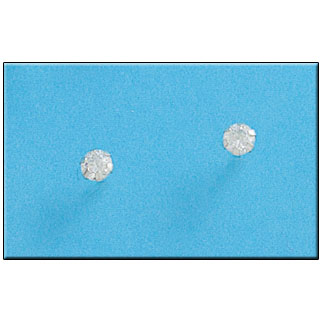 [AG1322] PENDIENTE PLATA 925MM REDONDO - 4MM