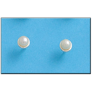 [AG1331] PENDIENTE PLATA 925MM PERLA