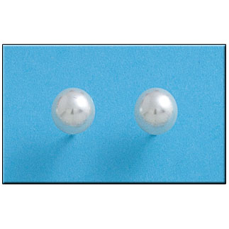 [AG1440] PENDIENTES PLATA 925MM PERLAS SHELL - 8MM