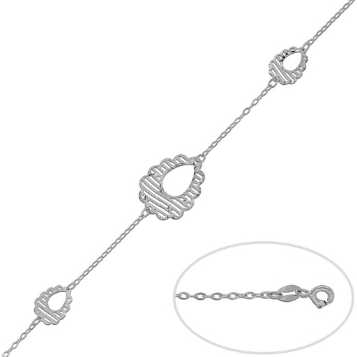 [AG147] PULSERA PLATA 925MM