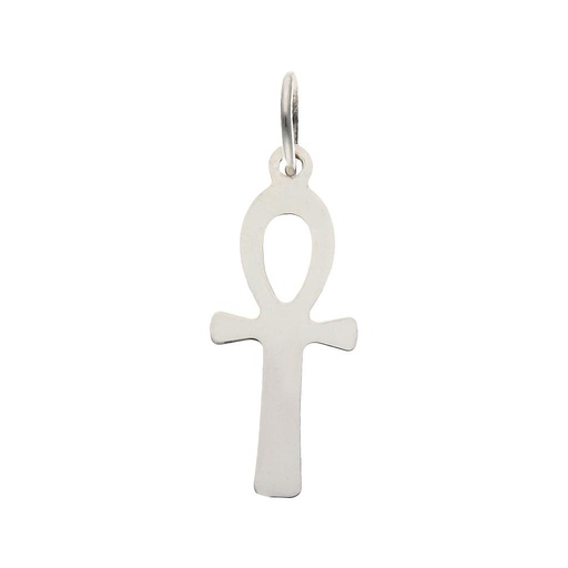 [AG671] CRUZ DE LA VIDA PLATA 925MM - 9x17MM