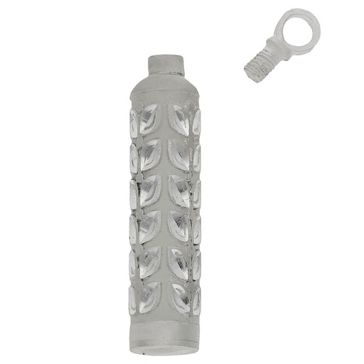 [AG602] GUARDACENIZAS PLATA 925MM CILINDRO - 8X39MM