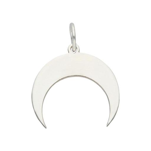 [AG612] COLGANTE PLATA 925MM LUNA