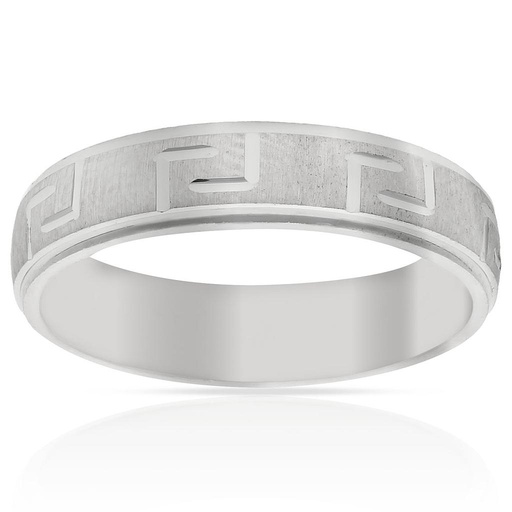 ALIANZA PLATA 925MM GRECA - 5MM