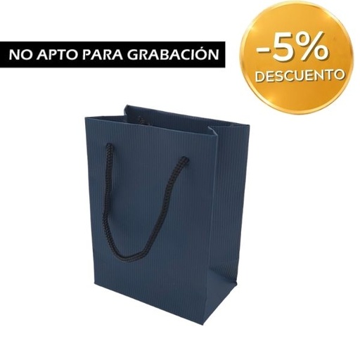 BOLSA PAPEL AZUL 75X45X100 - 100 UNID