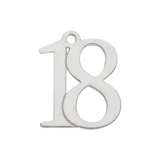 [AG3025] MI HISTORIA - ABALORIO PLATA 925MM NUMERO