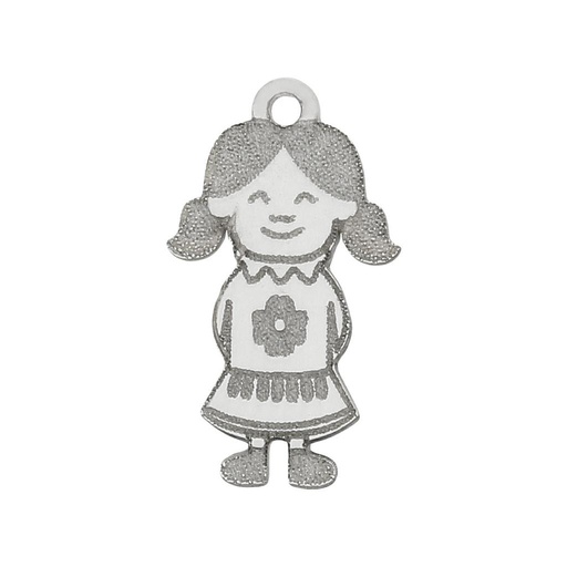 [AG3026] MI HISTORIA - ABALORIO PLATA 925MM NIÑA