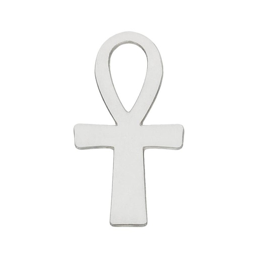 [AG3040] MI HISTORIA - ABALORIO PLATA 925MM CRUZ VIDA