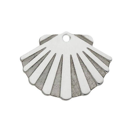 [AG3044] MI HISTORIA - ABALORIO PLATA 925MM CONCHA