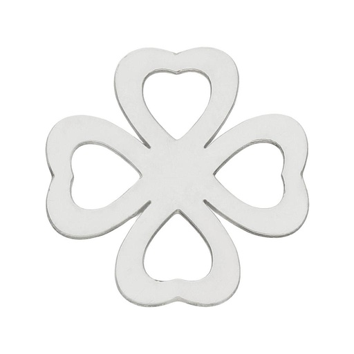 [AG3050] MI HISTORIA - ABALORIO PLATA 925MM TREBOL