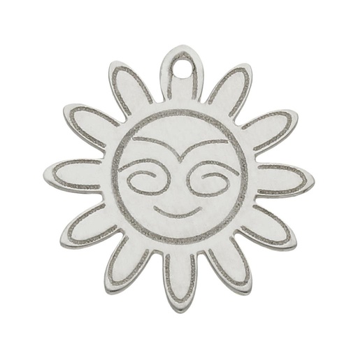 [AG3061] MI HISTORIA - ABALORIO PLATA 925MM SOL