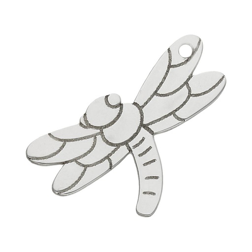 [AG3062] MI HISTORIA - ABALORIO PLATA 925MM LIBELULA