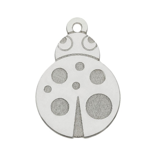 [AG3063] MI HISTORIA - ABALORIO PLATA 925MM MARIQUITA