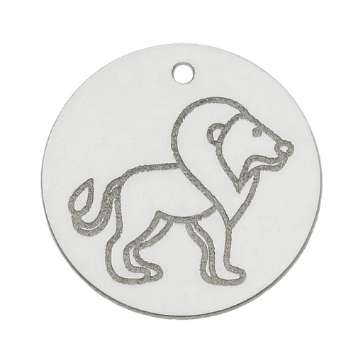 [AG3086] MI HISTORIA - ABALORIO PLATA 925MM HOROSCOPO LEO