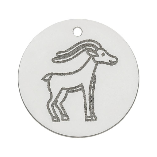 [AG3091] MI HISTORIA - ABALORIO PLATA 925MM HOROSCOPO CAPRICORNIO