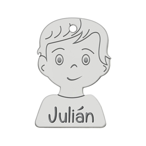 [AG3095] MI HISTORIA - ABALORIO PLATA 925MM NIÑO