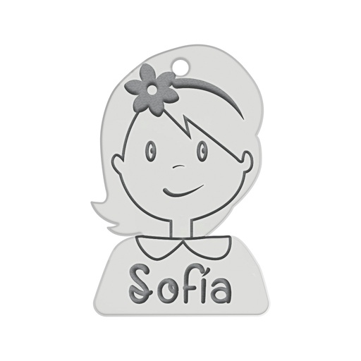 [AG3096] MI HISTORIA - ABALORIO PLATA 925MM NIÑA