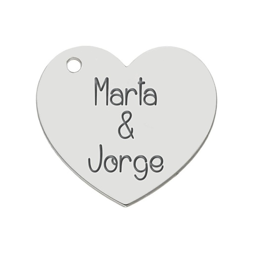 [AG3099] MI HISTORIA - ABALORIO PLATA 925MM CORAZON