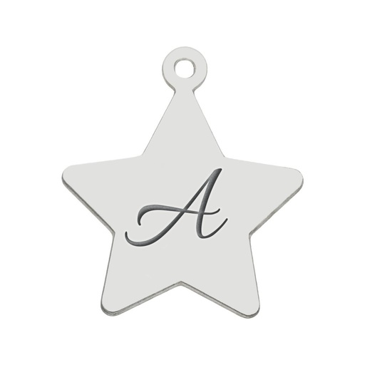 [AG3101] MI HISTORIA - ABALORIO PLATA 925MM ESTRELLA