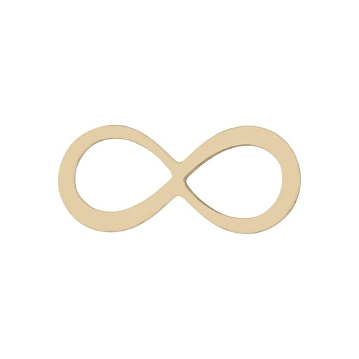 [HT238] MI HISTORIA - ABALORIO ORO 18KL INFINITO