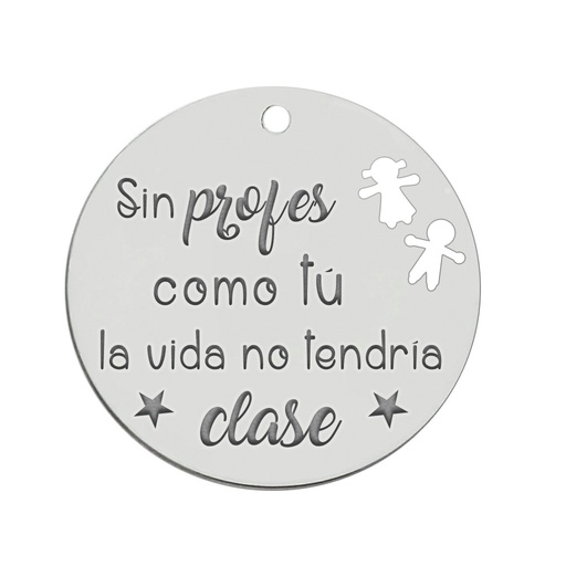 [AG3121] MI HISTORIA - ABALORIO PLATA 925MM PROFES