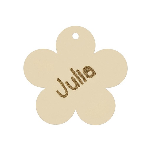 [HT300] MI HISTORIA - ABALORIO ORO 18KL FLOR