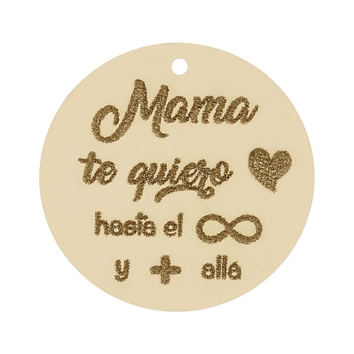 [HT323] MI HISTORIA - ABALORIO ORO 18KL INFINITO