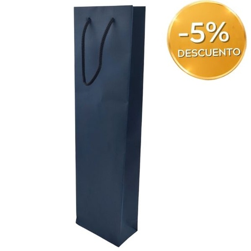 BOLSA PAPEL AZUL 80X45X300 - 50 UNID