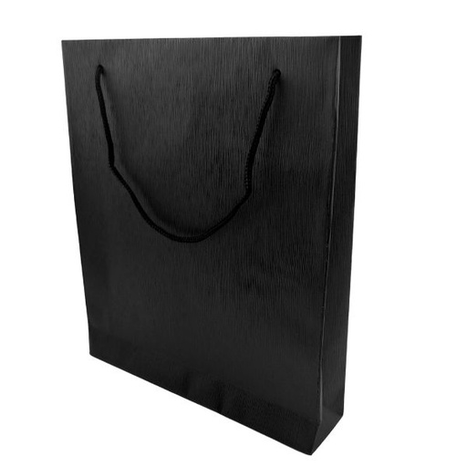 [BG5] BOLSA PAPEL NEGRA 200X50X240 - 20 UNID ** AGOTADO TEMPORALMENTE ***
