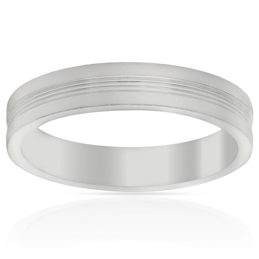 ALIANZA PLATA 925MM - 4MM