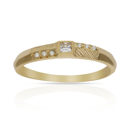 SORTIJA ORO 18KL CIRCONITAS