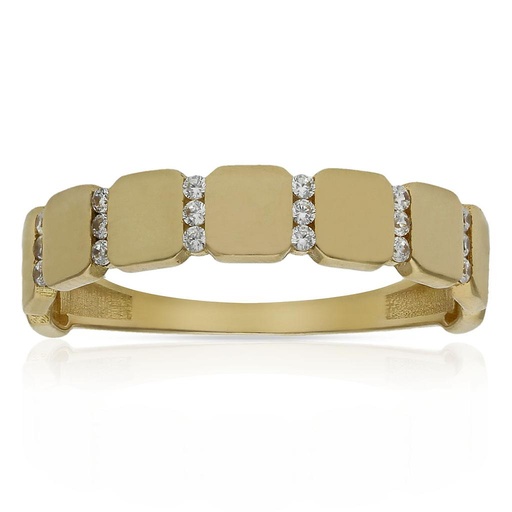 SORTIJA ORO 18KL CIRCONITAS