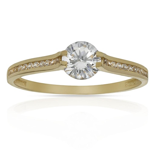 SORTIJA ORO 18KL CIRCONITAS